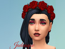 Sims 4 — mattelip by jade_esque — matte lip stick with 5 color, teeth showing. frist cc 