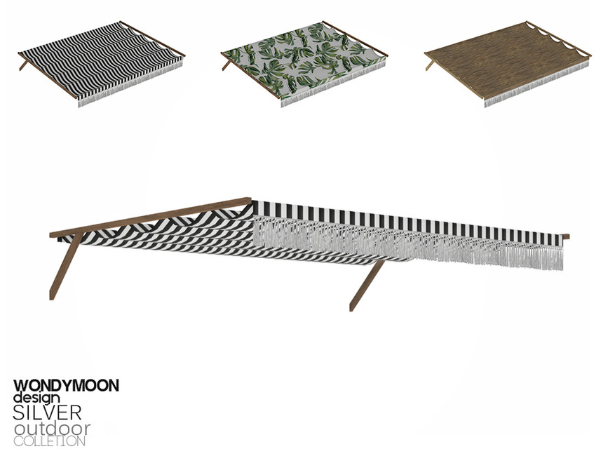 The Sims Resource Silver Awning