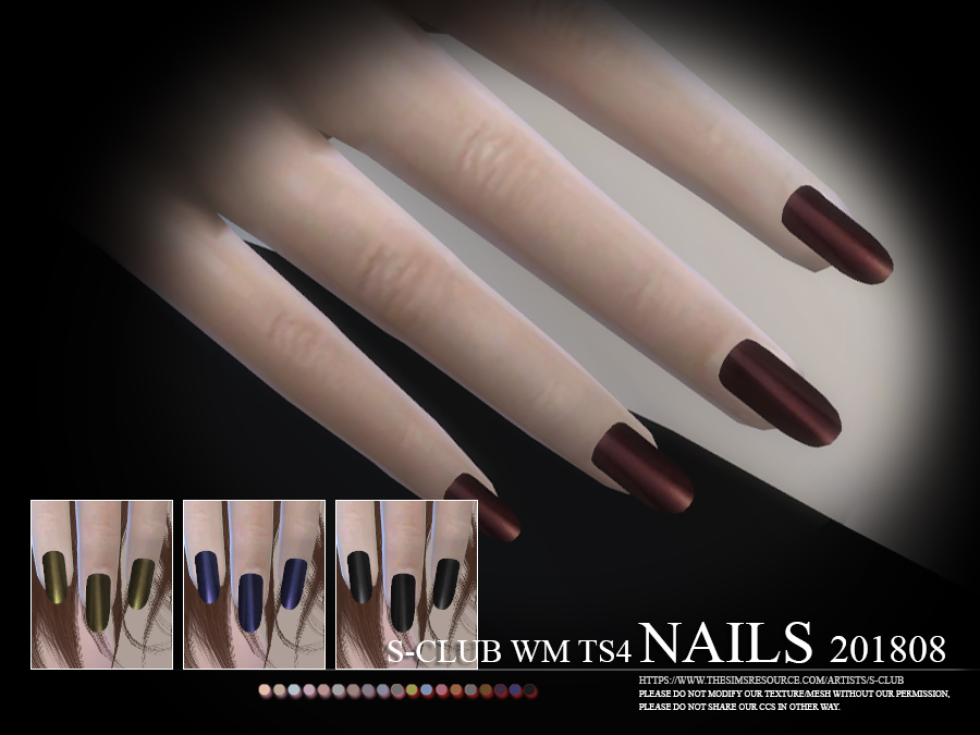 S Club Ts4 Wm Nails 201808