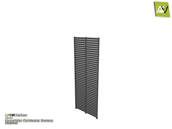 Sims 3 — Hampton Garden & Room Divider by ArtVitalex — - Hampton Garden &amp; Room Divider - ArtVitalex@TSR, Jun