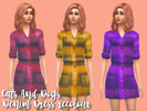 Sims 4 — Denim Dress Recolour - Cats and Dogs needed by LeahKirkpatrick — Recolour of the cats and dogs denim dress in 3