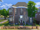Sims 4 — City Dream Villa No CC by Zensurkeks — A classic but modern City Villa. Perfect for a small family, which likes