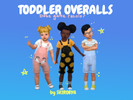 Sims 4 — toddler overalls / base game recolor ☀ by shirobya — bored of the old overalls? in the need of