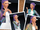 Sims 4 — Holographic Jacket - Bowling Night needed by Mayakuro — A nice Holo-Jacket - to make your world a bit shinier :)