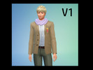 Sims 4 — APH Russia Outfits - Get Together needed by OliverABennet — Jacket and Outfit for Russia from Hetalia