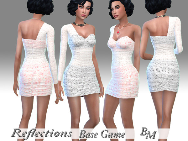 Sims 4 — Reflections - Base Game by Bree_miles — A lovely summer cool dress, just in time for seasons! Stand Alone