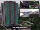 Sims 3 — The 848 by Diablo_SL — The 848 is a massive apartment which only has 2 houses available. Very modern and tidy.