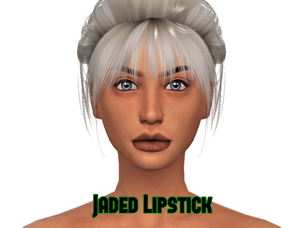 Sims 4 — Jaded Lipstick by marajadesims32 — This is an original mesh by me. Created for makeup lovers of the Sims 4. 10