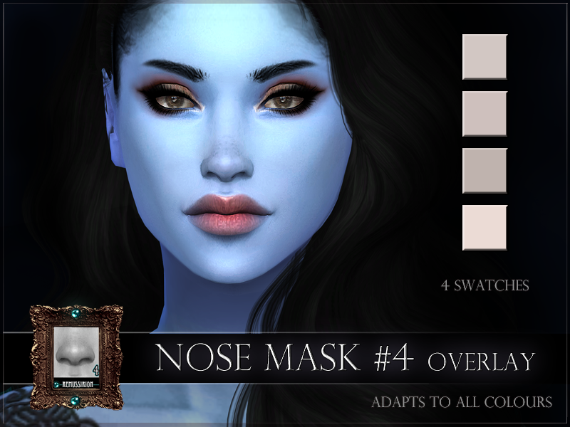 Remussirions Nose Mask 04 Full Coverage And Overlay