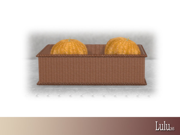 Sims 4 — Webber Dining Basket by Lulu265 — Part of the Webber Dining Set