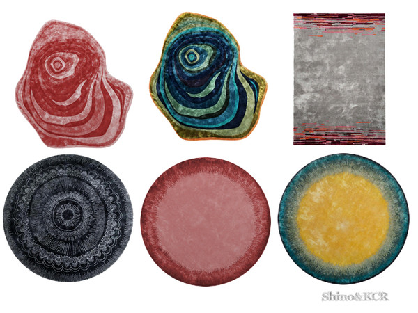 Sims 4 — Bedroom Delight - Rug by ShinoKCR — modern Bedroom Furniture with some Vintage Gatches