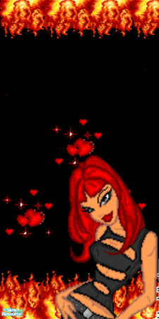 Sims 2 — hoot set - wall 1 by manuela55 — 