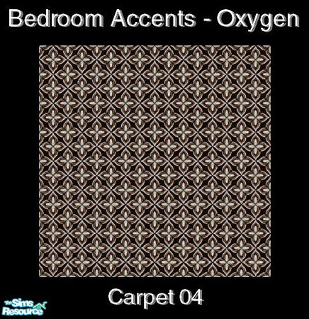 Sims 2 — Bedroom Accents - Oxygen - Carpet 04 by Waverly — The Bedroom Accents collection consists of new beddings, rugs,