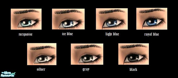 Sims 2 — Eye Collection by Sayde — 