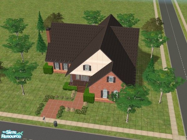 Sims 2 — Alluring Abode by handapanda — Nice family home.