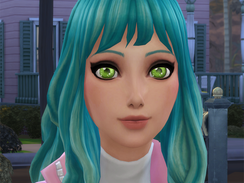 The Sims Resource - Anime Style Eyes Multiple Colors