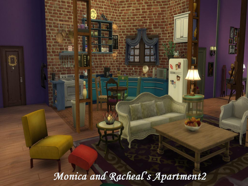 The Sims Resource Friends TV Show Apartments (ALL)