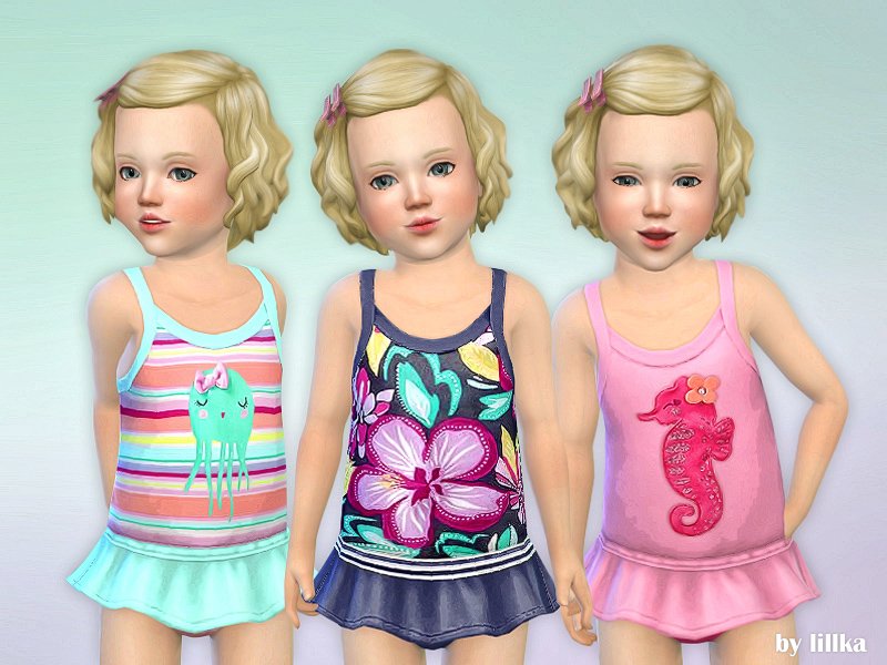 The Sims Resource Toddler Swimsuit P02 Needs Seasons