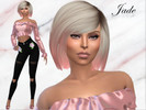 Sims 4 — Jade Ellis by fashSIMnista — Hiya fellow simmers, just like Jade my favorite color is pink :) Happy simming!!