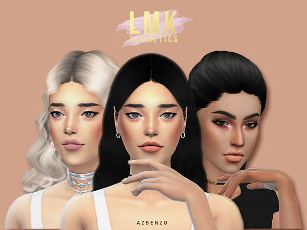 Sims 4 — LMK Lip Cream by azbenzo — This lip cream was inspired by LMK Cosmetics, you can take a look on their website