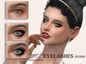 Sims 4 — S-Club WM ts4 eyelashes 201808 by S-Club — Eyelashes, hope you like, thank you.