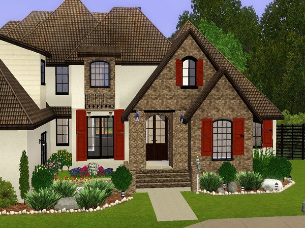 Sims 3 — Bellamy by jparham2 — This dutch style home is modern and classy at the same time. With formal dining, hearth,