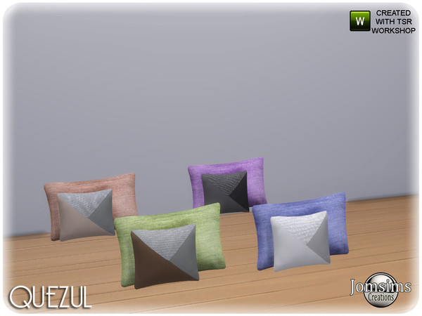 Sims 4 — quezul living cushions living chair by jomsims — quezul living cushions living chair