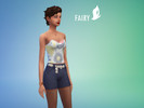 Sims 4 — Fairy Tube Top (Maxis Match) by manicpixiedreamy — Here's a fun, summery, Maxi's Match tube top. The tube top