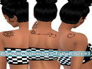 Sims 4 — DS Tattoo Set by Daniella-Simming — I made this tattoo set today for Female sims. If you use any of them and