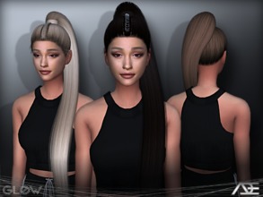 Sims 4 Hair Ariana Grande