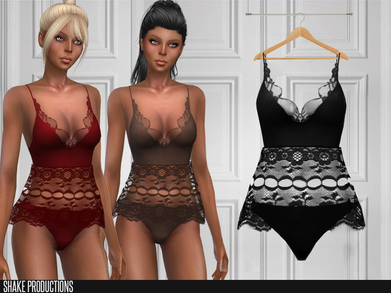 Sims 4 The Sims Resource | ShakeProductions 147 - Lingerie by TSR Creator
