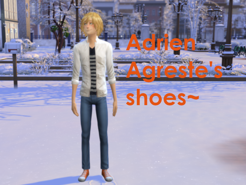 The Sims Resource - Adrien Agreste shoes MLB