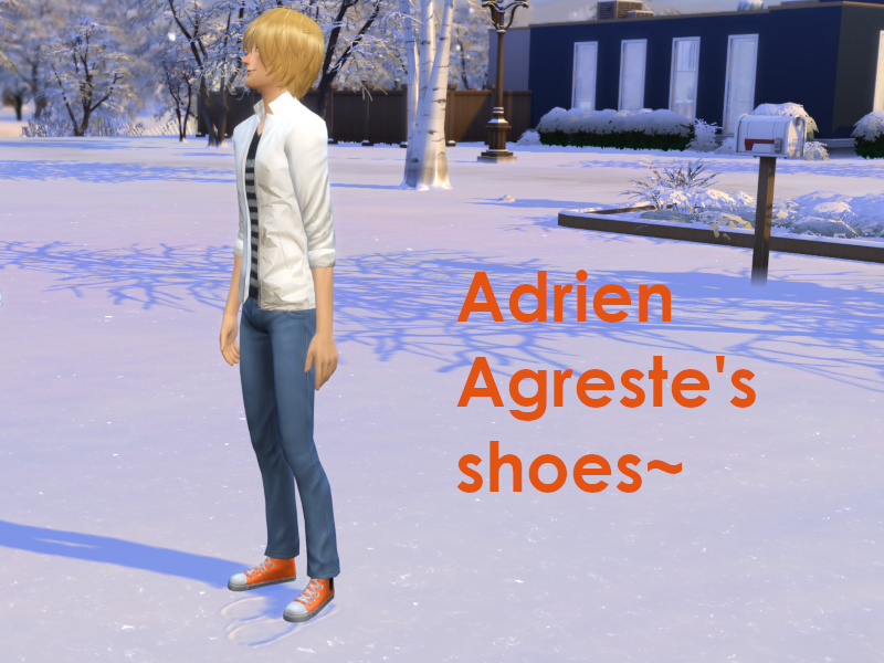 The Sims Resource - Adrien Agreste shoes MLB