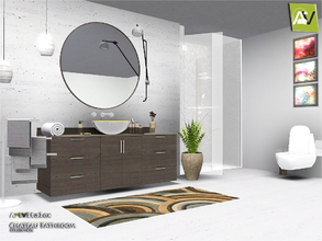 Sims 3 — Chateau Bathroom by ArtVitalex — - Chateau Bathroom - ArtVitalex@TSR, Jul 2018 - All objects are recolorable -