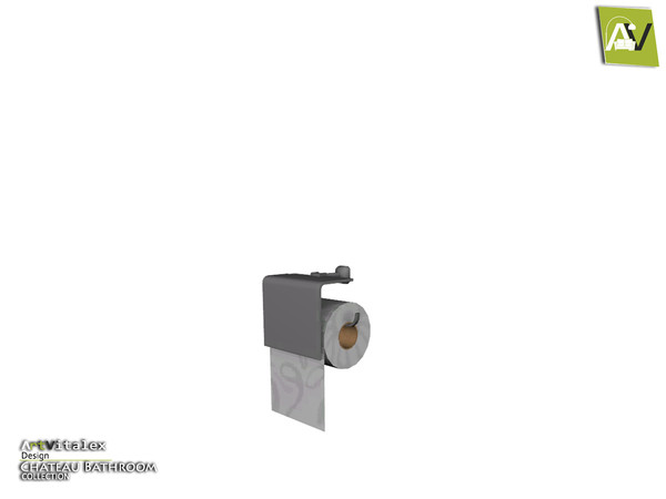 Sims 3 — Chateau Toilet Paper Holder by ArtVitalex — - Chateau Toilet Paper Holder - ArtVitalex@TSR, Jul 2018
