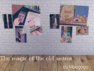 Sims 4 — The magic of the old anime-REQUIRES PARENTHOOD by Malegogo — 2 swatches I hope you like it ^_^ if you liked my