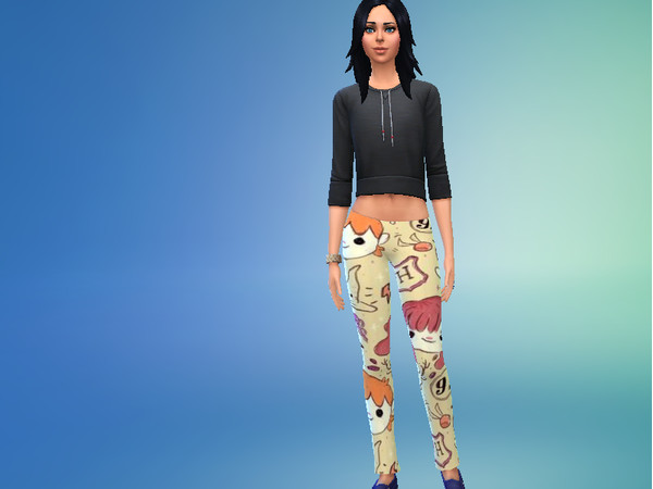 Sims 4 — Harry Potter pants by michelledenylle — Harry Potter pants!