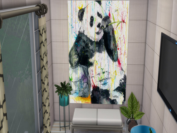 Sims 4 — SEK Animals - REQUIRES VINTAGE GLAMOUR by _Kateree — Very cute watercolor animals! 