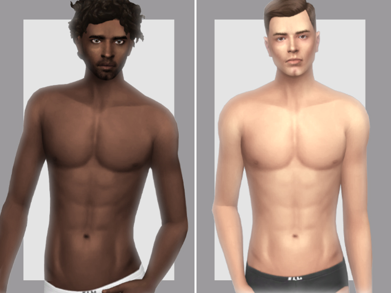 Sims 4 - Ricky - male skin overlay by WistfulCastle - Ricky - male skin o.....