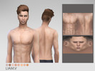 Sims 4 — LiamV Skinpack by hoanglap — Liam.V skinpack for male, with porcelain, plae gold and Vampiric tones. Teen -