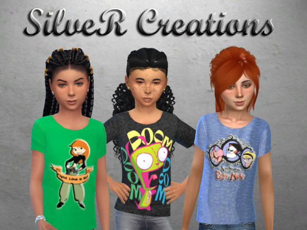 Sims 4 — Back to the 90s v1 - Kids Room SP needed by silvercyclone — Go back to those classic 90s cartoons with these