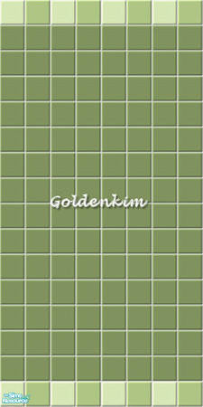 Sims 2 — Green bathroom tile set - wall 6 by goldenkim — 