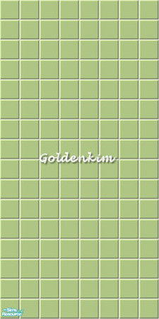 Sims 2 — Green bathroom tile set - wall 2 by goldenkim — 