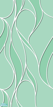 Sims 2 — Studio K Lava Lamp - Mint by StudioKhagerks — 28 colors total. Can be found under Wallpapers. Coordinates with