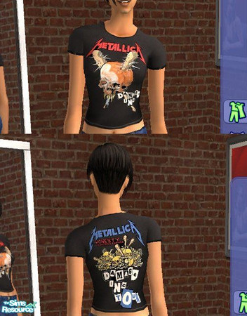 Sims 2 — By Request 20... Metallica - 1 by Dr. Macabre — Damage Inc. well you all know how I feel a skull makes