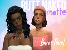 Sims 4 — ButtNakedMatteLip_BP by Chickenpants05 — Just a slightly more detailed version of the Sims 4 Base Game Lipstick