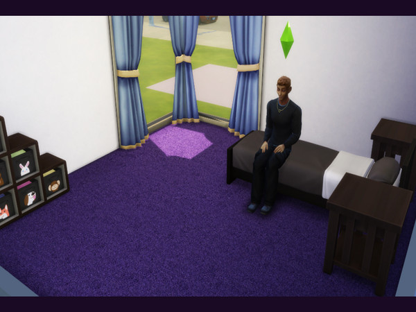 Sims 4 — Soft Carpets Purple by Jinu  — A collection of three purple higher quality and soft looking carpets.