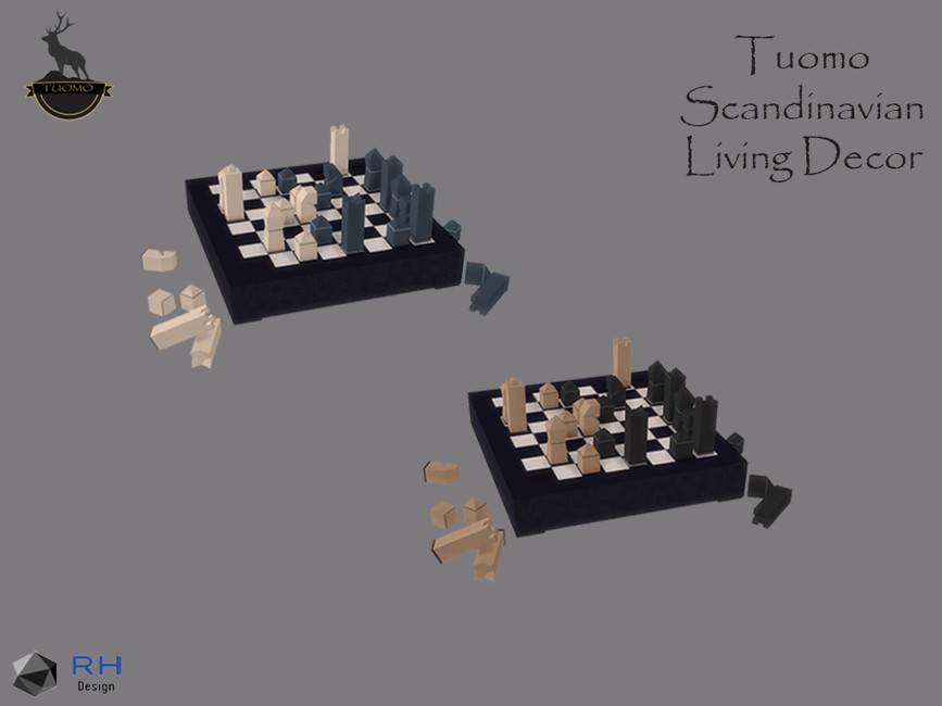 The Sims Resource Tuomo Modern Chess Board