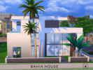 Sims 4 — Bahia house  by Kuri96 — The master bedroom, on the second floor, has a private bathroom and the access to the