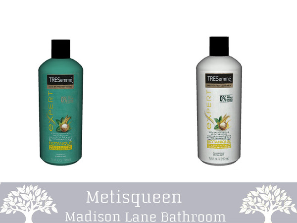 Sims 4 — Madison Lane Shampoo and Conditioner by metisqueen2 — Cute little decorative Shampoo and Conditioner bottles.